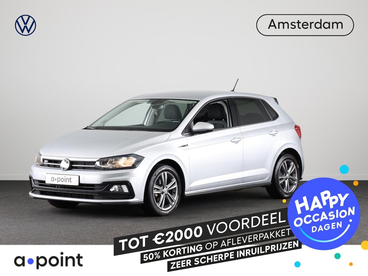 Volkswagen Polo - 1.0 TSI Highline Business R 95 pk | Navigatie | Parkeersensoren (Park assist) | Achteruitr - AutoWereld.nl