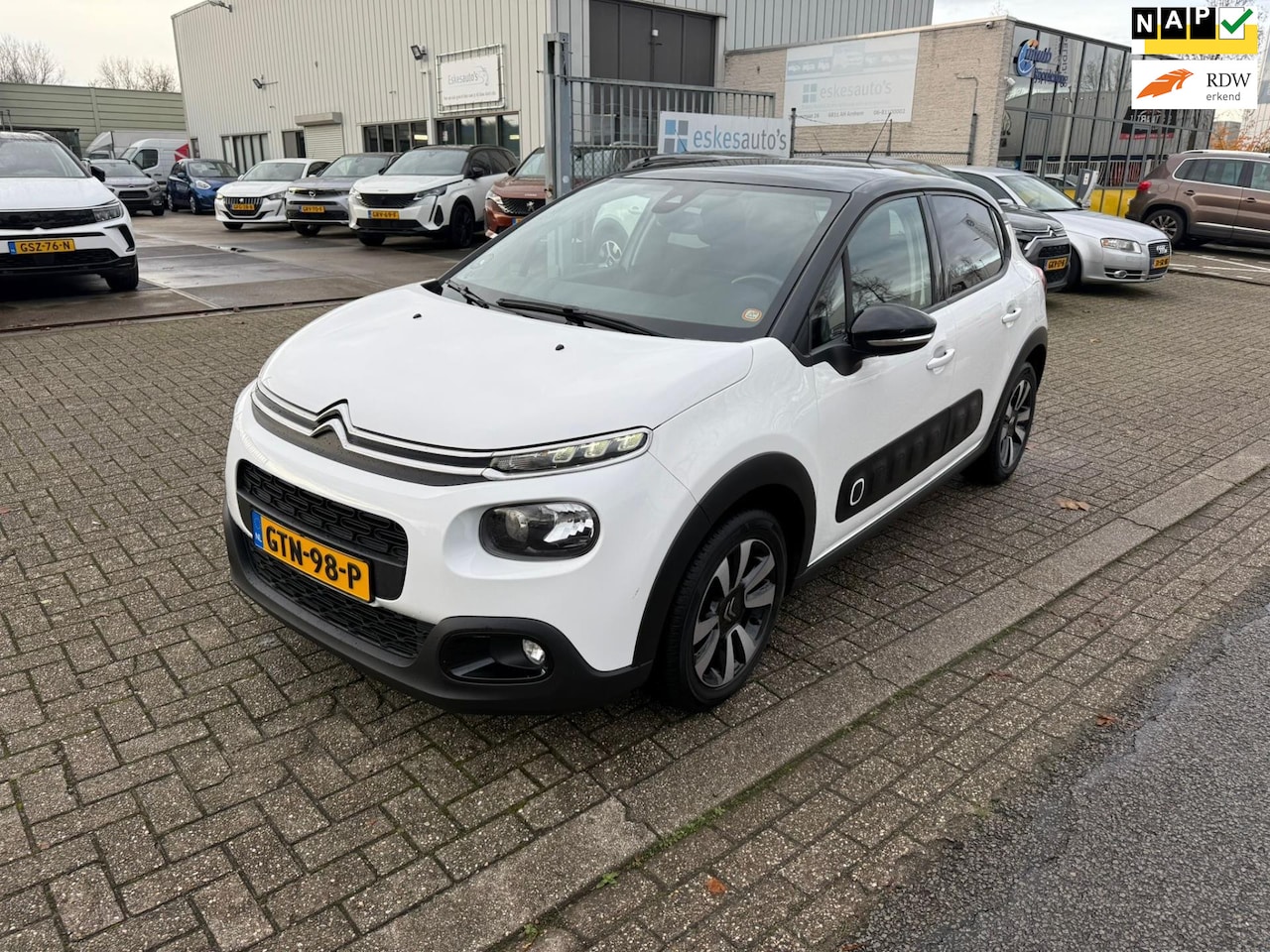 Citroën C3 - 1.2 PureTech Feel 1.2 PureTech Feel, Panodak, Navi, 12 mnd Garantie - AutoWereld.nl