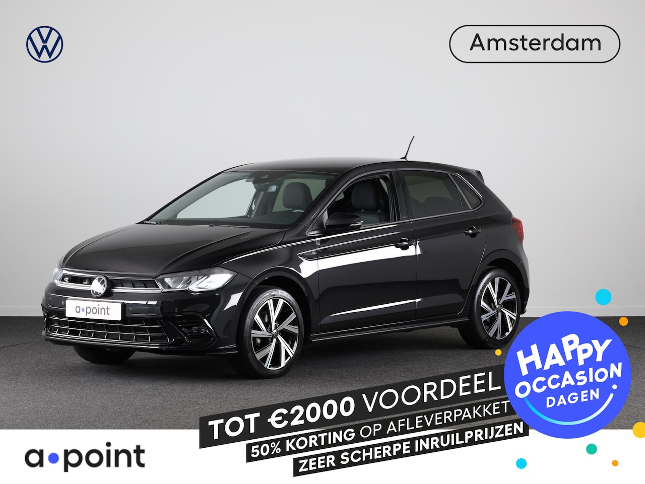 Volkswagen Polo - 1.0 TSI R-Line 95 pk Automaat (DSG) | Verlengde garantie | Navigatie | Parkeersensoren | A - AutoWereld.nl