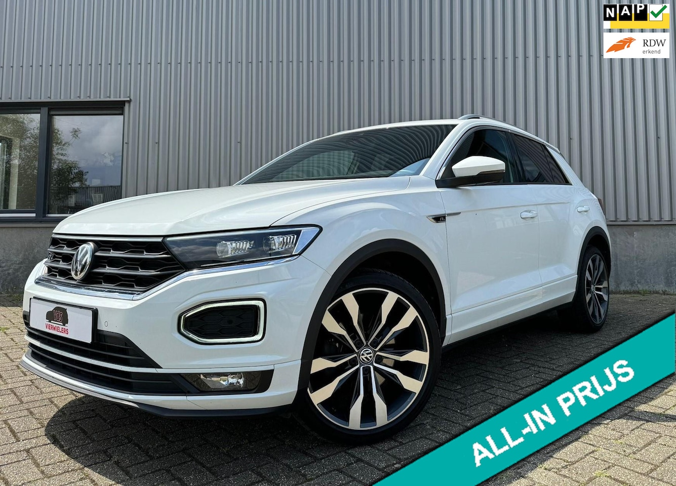 Volkswagen T-Roc - 2.0 TSI 4Motion Sport 3x R-line - AutoWereld.nl