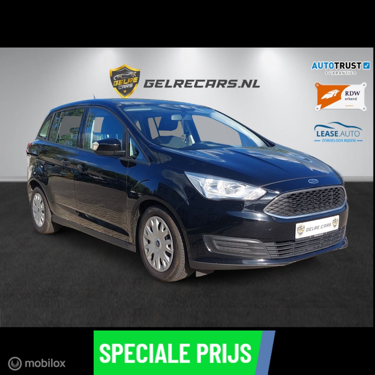 Ford Grand C-Max - , airco, elek pakket, schuifdeuren!! - AutoWereld.nl