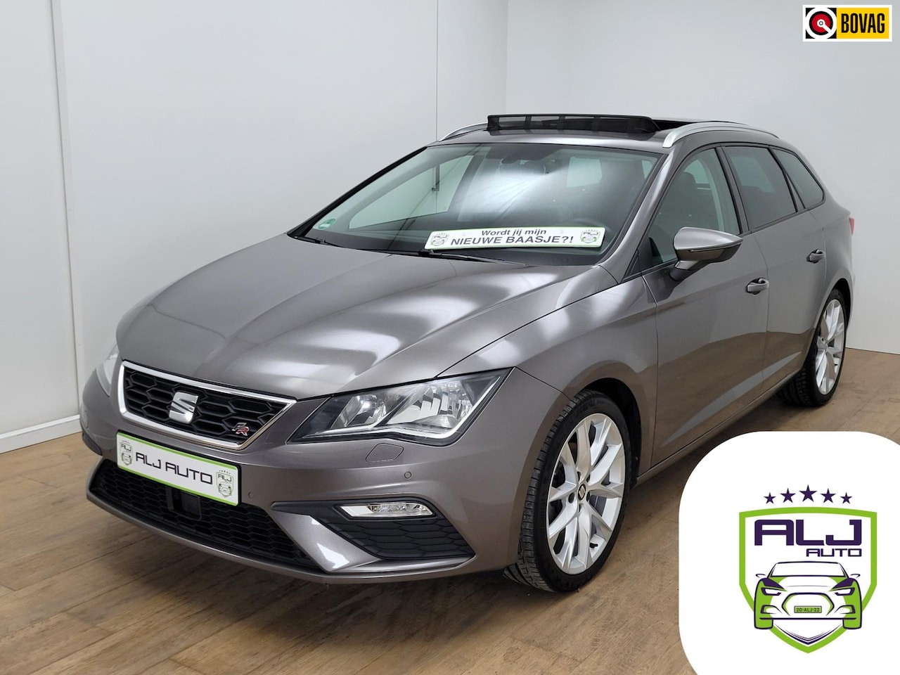 Seat Leon ST - Occasion FR 1.4 TSI automaat met panorama en carplay|Tweedehands Seat Leon stationwagen FR - AutoWereld.nl