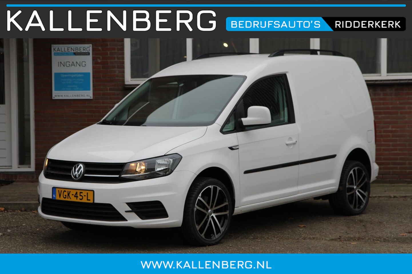 Volkswagen Caddy - 2.0 TDI L1H1 BMT Trendline / Trekhaak / App connect / LMV / Dakrails - AutoWereld.nl