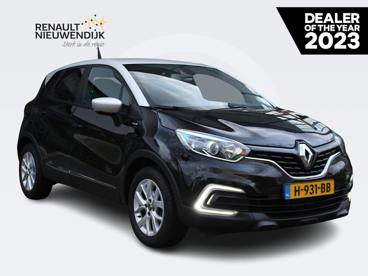 Renault Captur - TCe 90 Limited / TREKHAAK / NAVI / CRUISE / PRIV GLASS / KEYLESS / PDC A / CLIMATE / DAB / - AutoWereld.nl