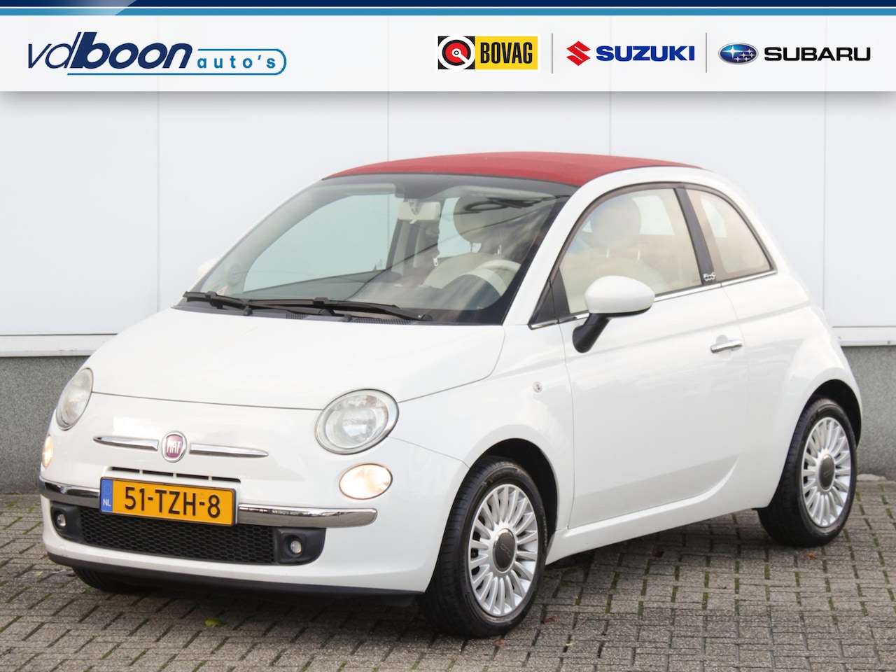 Fiat 500 C - 1.2 Pop | Park sens | Clima | Lm-Velgen - AutoWereld.nl