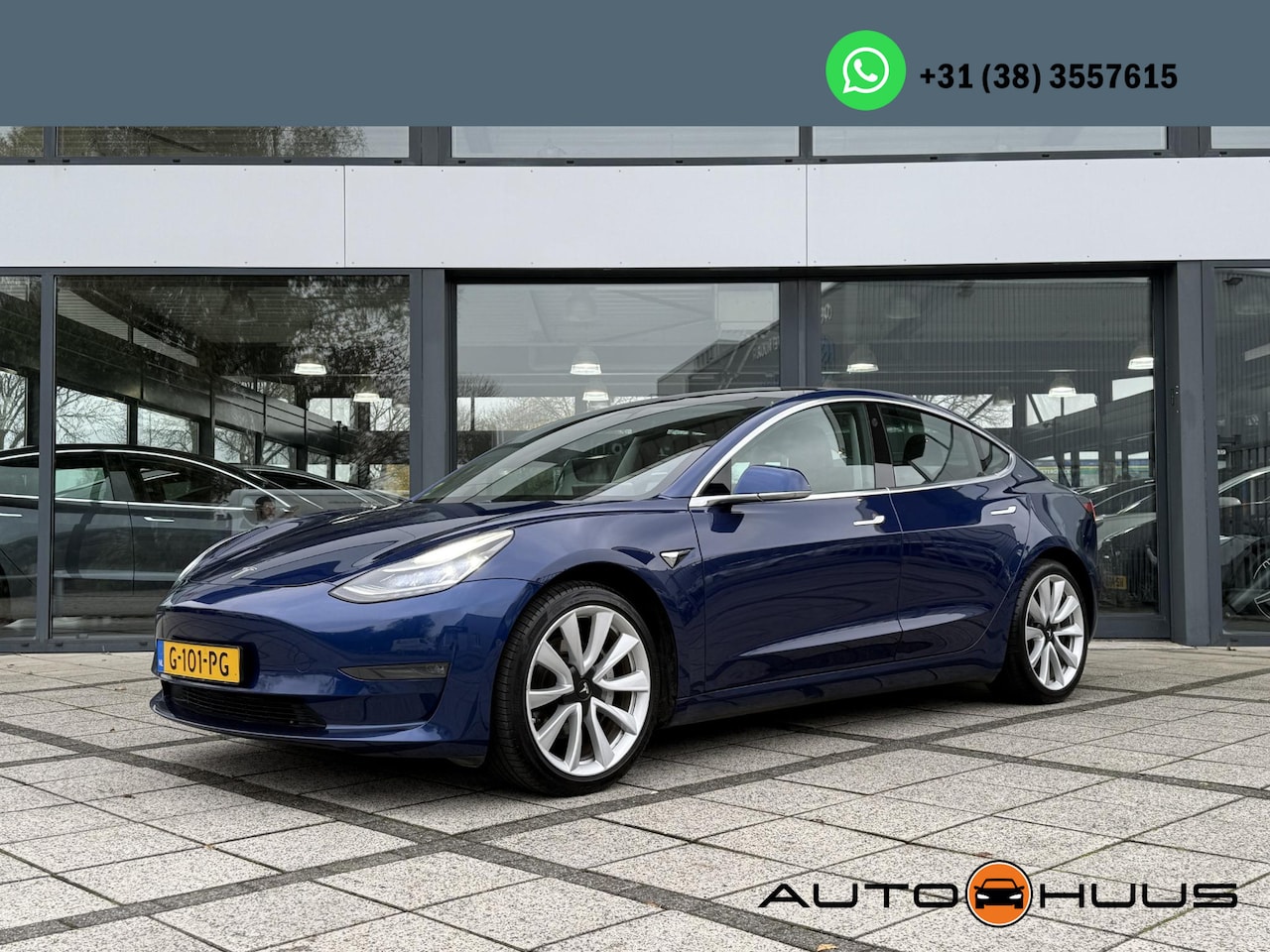 Tesla Model 3 - Long Range RWD Long Range Dual AWD Autopilot Leder Trekhaak - AutoWereld.nl