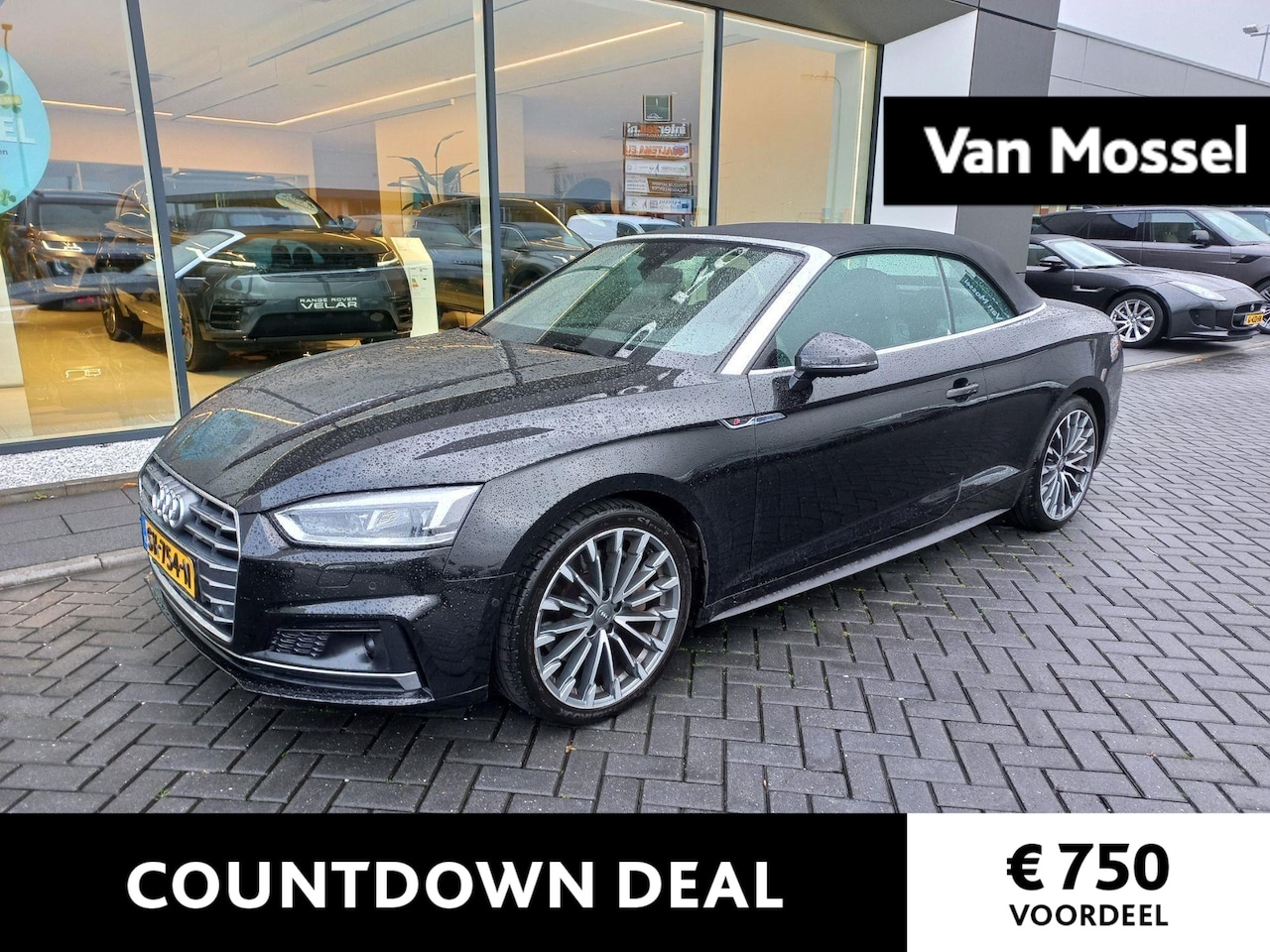 Audi A5 Cabriolet - 2.0 TFSI quattro Sport Pro Line S 252 PK | S-line | Cabrio | Automaat | Navigatie | Camera - AutoWereld.nl