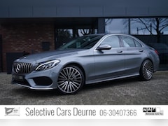 Mercedes-Benz C-klasse - 200 , AMG , Automaat, 19'', Led, Cruise, Leder, Navi