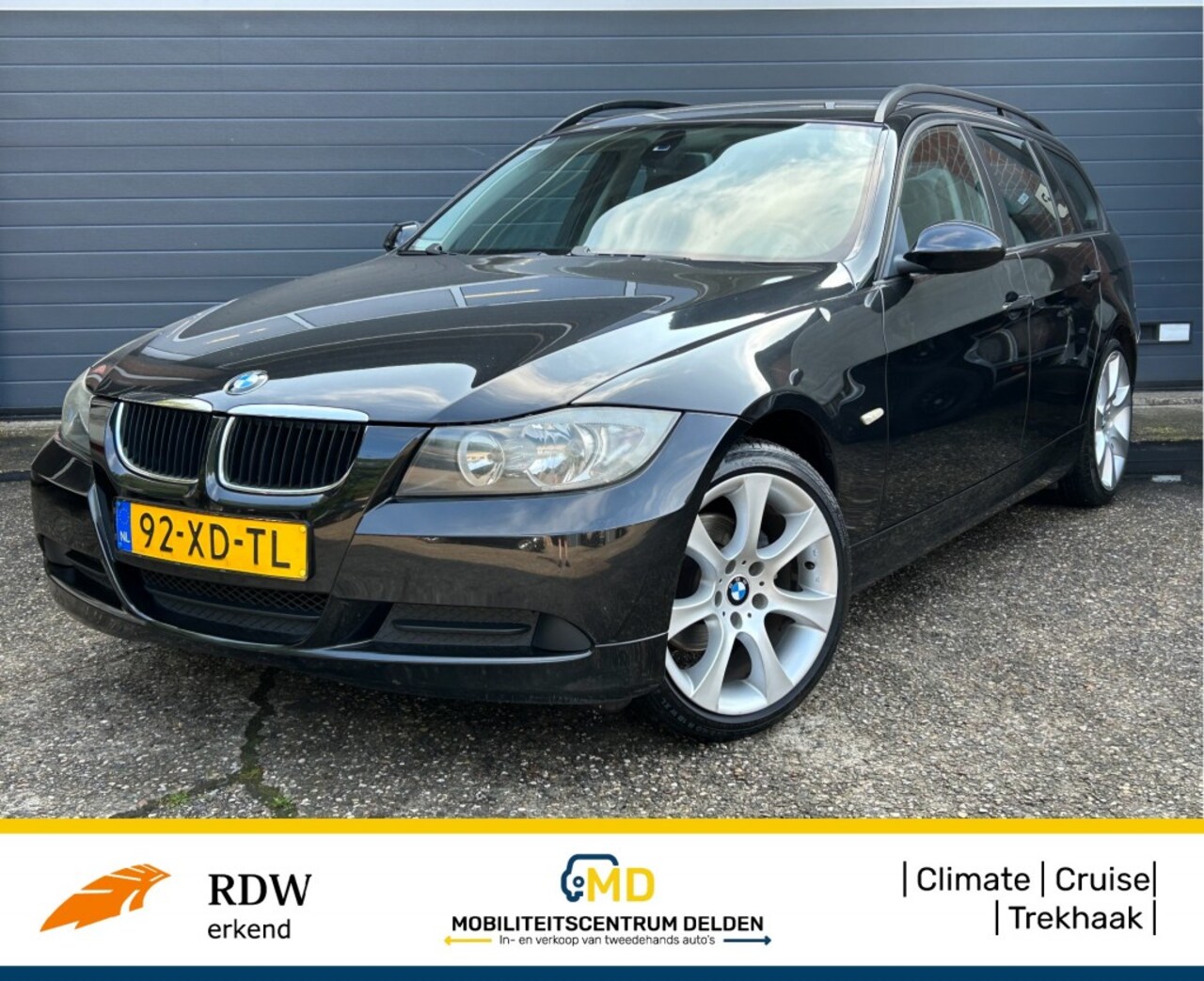 BMW 3-serie - E91 High Executive / 318i / Trekhaak / Climate / Cruise / - AutoWereld.nl