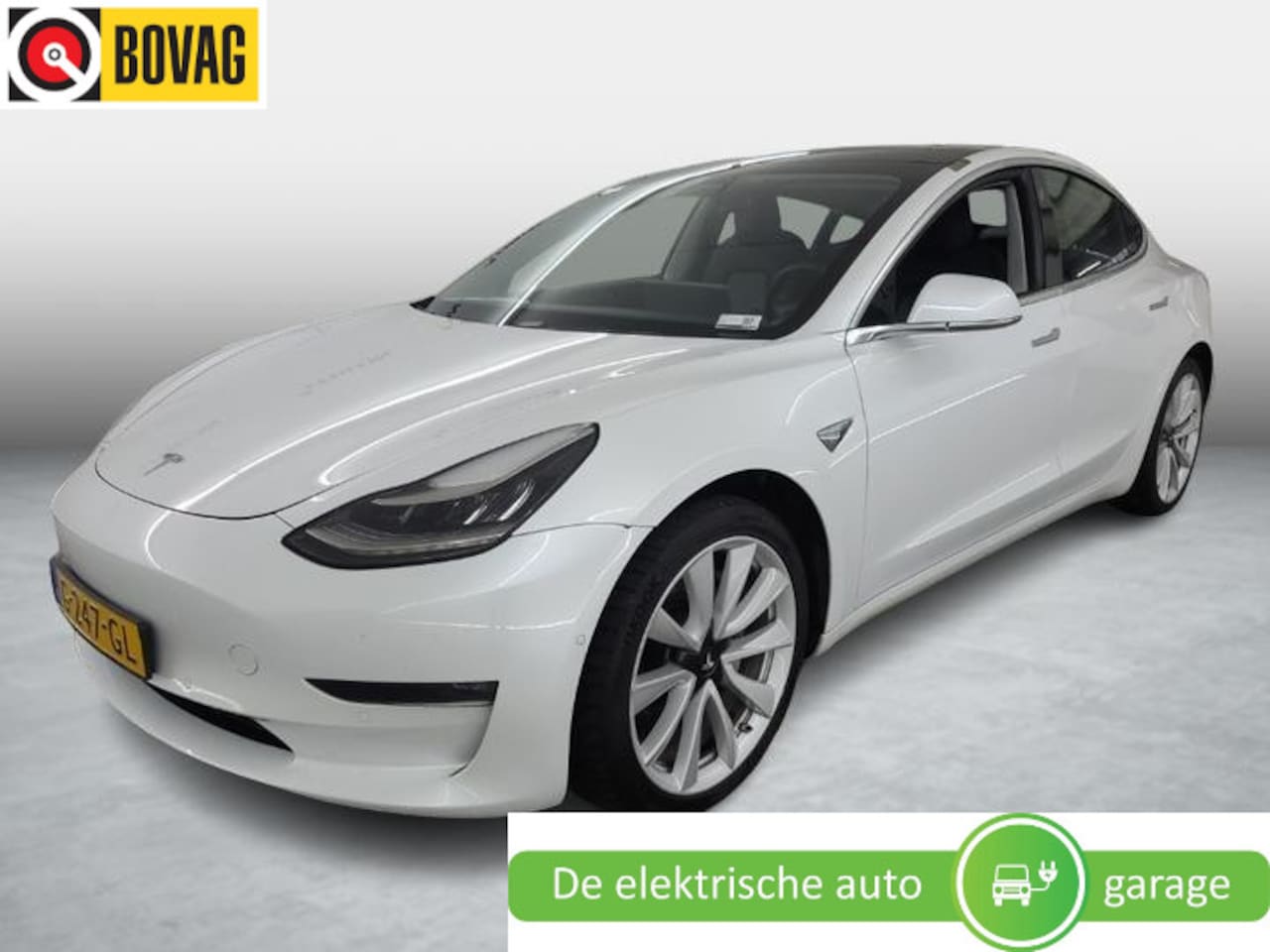 Tesla Model 3 - Long Range RWD Long Range AWD 75 kWh | trekhaak | 19 inch lichtm. velgen | full self drive Capability | - AutoWereld.nl