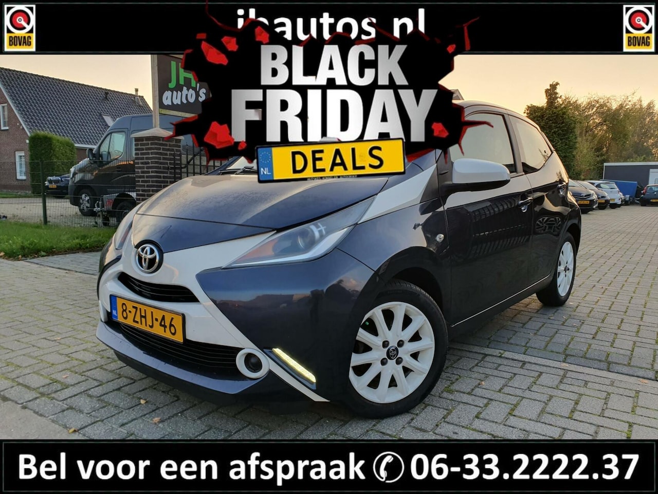 Toyota Aygo - 1.0 VVT-i x-play 5-DRS/AIRCO/TOUCHSCREEN/CAMERA - AutoWereld.nl