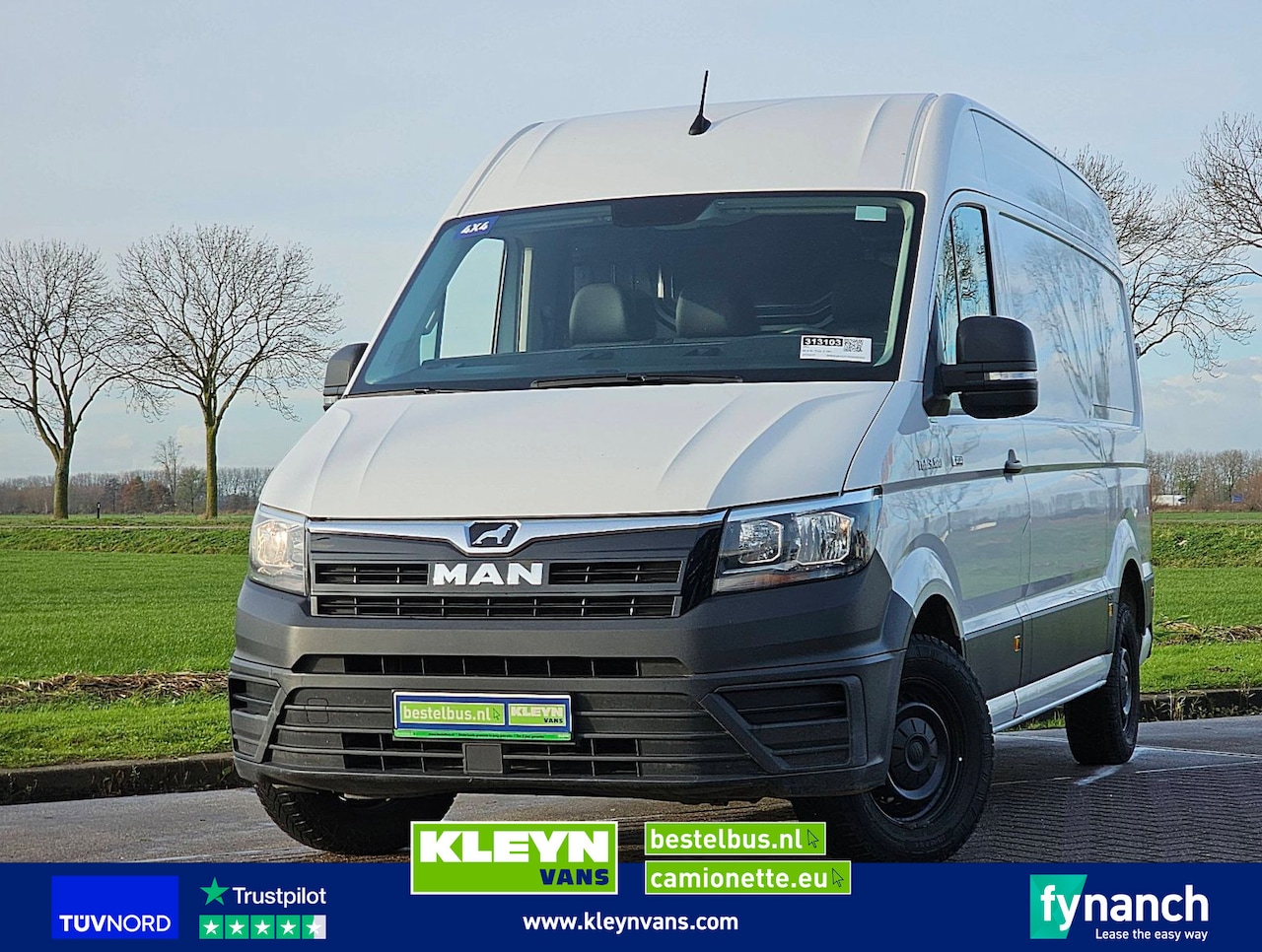 MAN TGE - 3.180 4motion 4x4 l3h3! - AutoWereld.nl