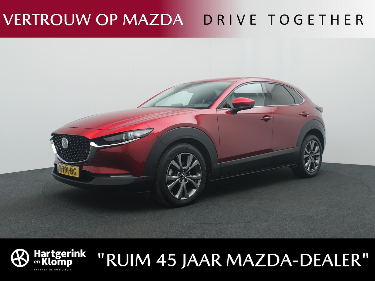 Mazda CX-30 - 2.0 SkyActiv-X Luxury i-Activesense automaat met Sunroof en afneembare trekhaak : dealer o - AutoWereld.nl