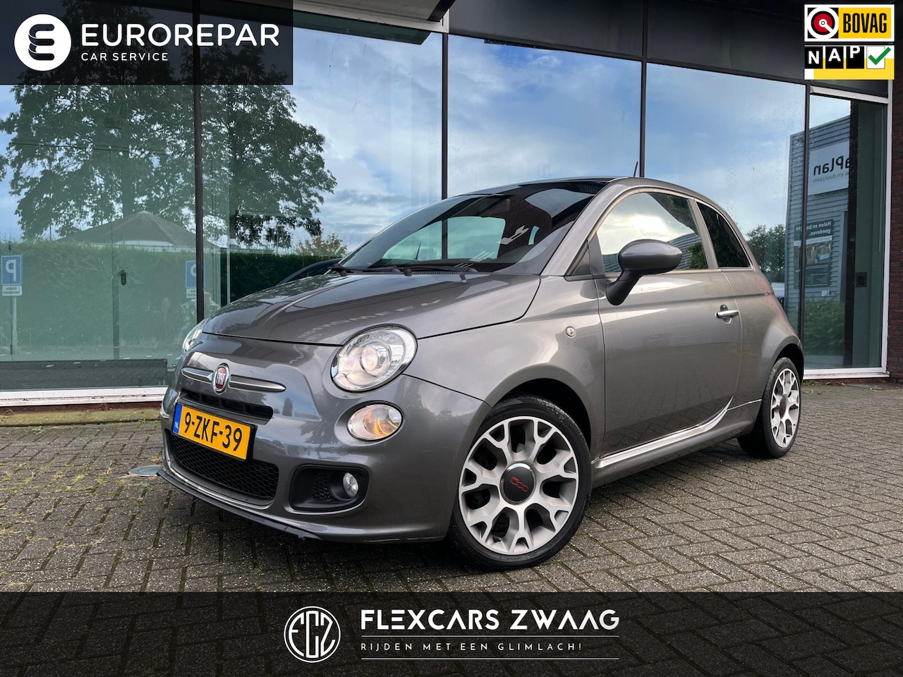 Fiat 500 - 0.9 TwinAir Turbo 500S - Half Leder - Climate - Xenon - Org.NL - AutoWereld.nl