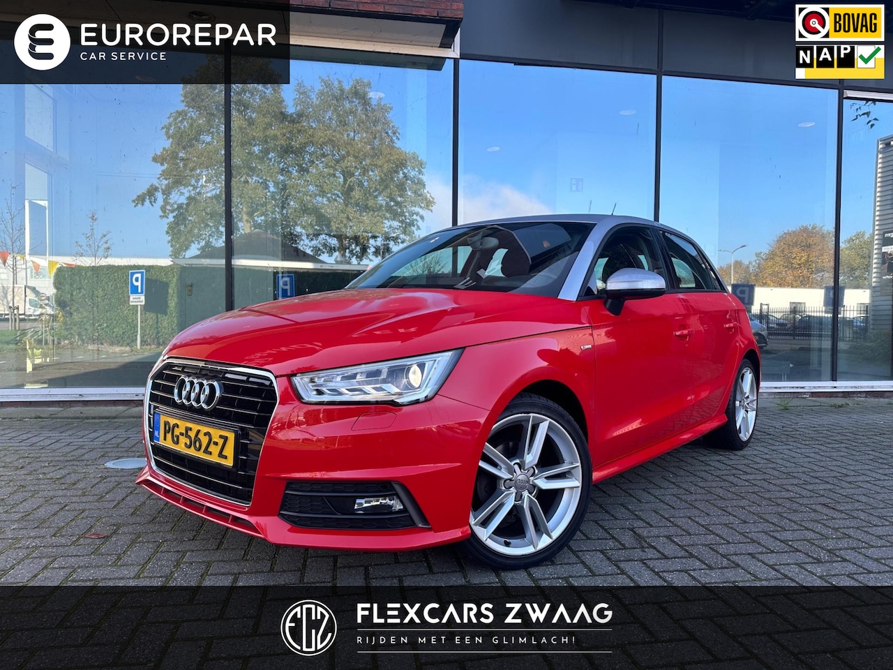 Audi A1 Sportback - 1.0 TFSI Adrenalin S Line - Automaat - Navi - Airco - Org.NL - NAP - AutoWereld.nl