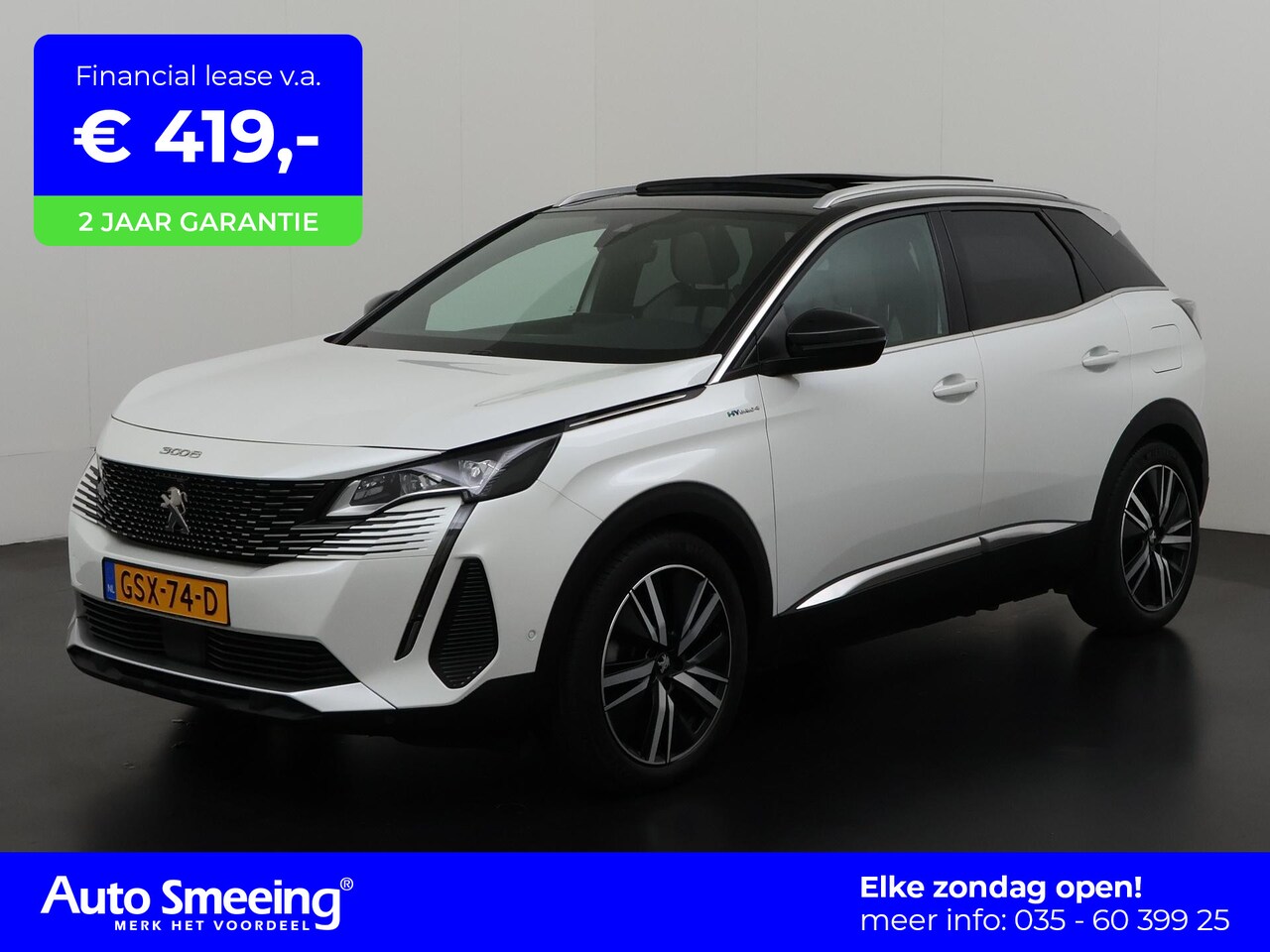 Peugeot 3008 - 1.6 HYbrid4 300 GT Pack | Panoramadak | Trekhaak | Plug-In | Zondag Open! - AutoWereld.nl