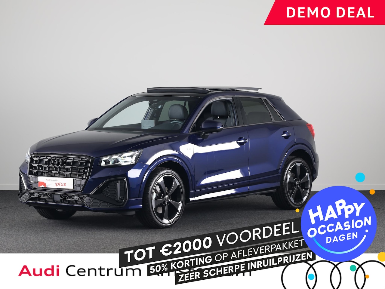 Audi Q2 - 35 TFSI S Edition 150pk S-tronic | Panoramadak | Stoelverwarming | 19 inch Lichtmetalen ve - AutoWereld.nl