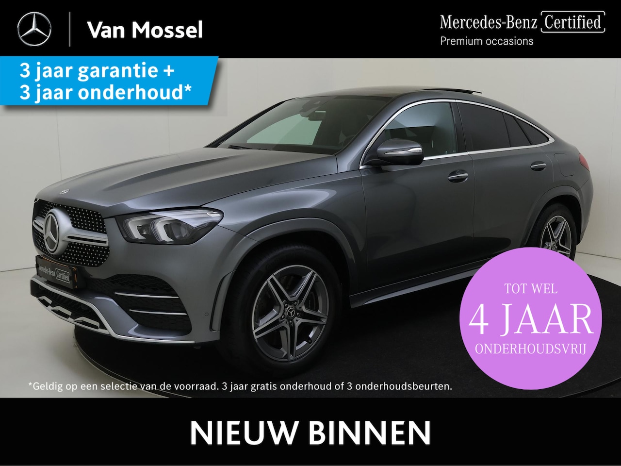 Mercedes-Benz GLE-Klasse Coupé - 350 e 4MATIC Premium Pano / Privacy Glass / Elektr. Trekhaak / Memory Seats / Burmester / - AutoWereld.nl