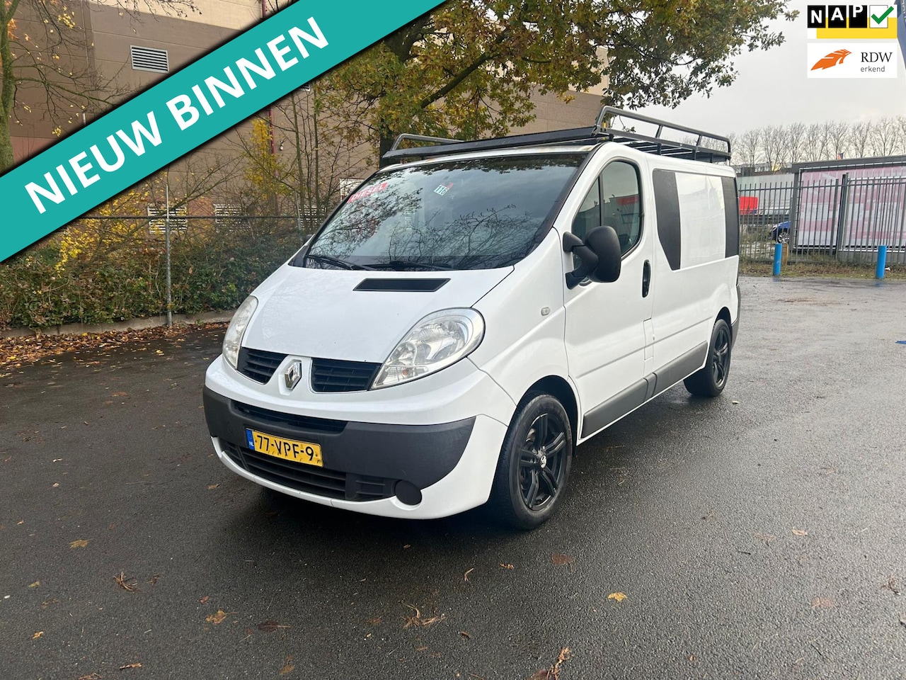 Renault Trafic - 2.0 dCi T27 L1H1 Générique DC 2.0 dCi T27 L1H1 Générique DC - AutoWereld.nl