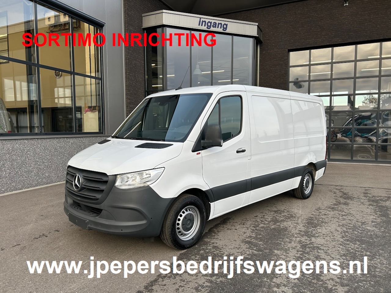 Mercedes-Benz Sprinter - 316 CDI L2 H1 SORTIMO / MBUX / Navigatie / Camera / Parkeersensoren / Airco - AutoWereld.nl