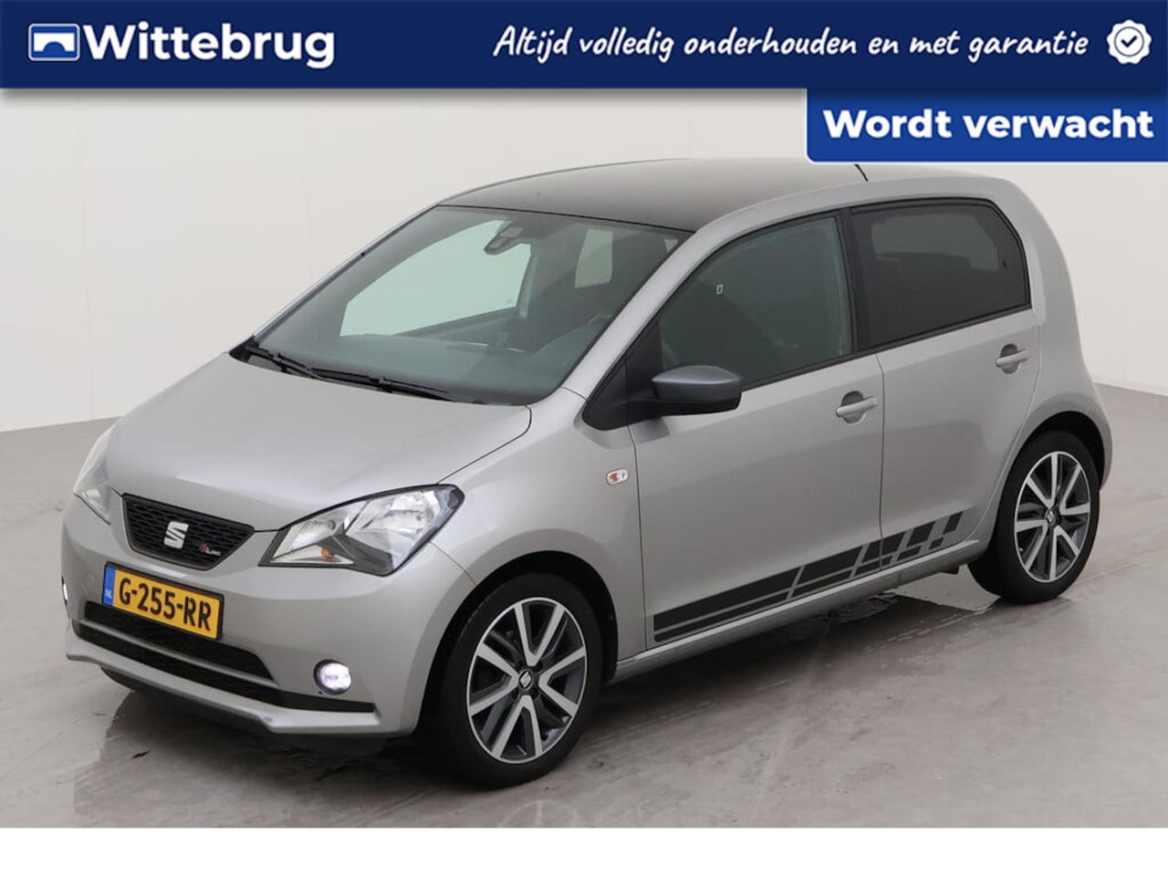 Seat Mii - 1.0 FR uitvoering Airco / Stoelverwarming / Cruise control / LM 16 inch / PDC - AutoWereld.nl