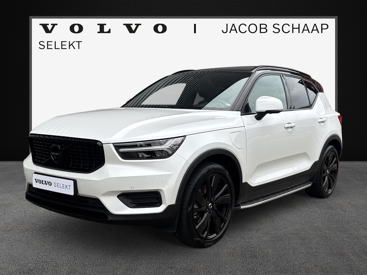 Volvo XC40 - 1.5 T4 Recharge R-Design / Black 20" Wielen / Leder bekleding / Full opties / - AutoWereld.nl