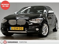 BMW 1-serie - 116i/ Keyless-Go/ Half-Leder/ Airco/ Stoelverw./ Elek. pakket/ Isofix/ Media-Scherm/ Regen