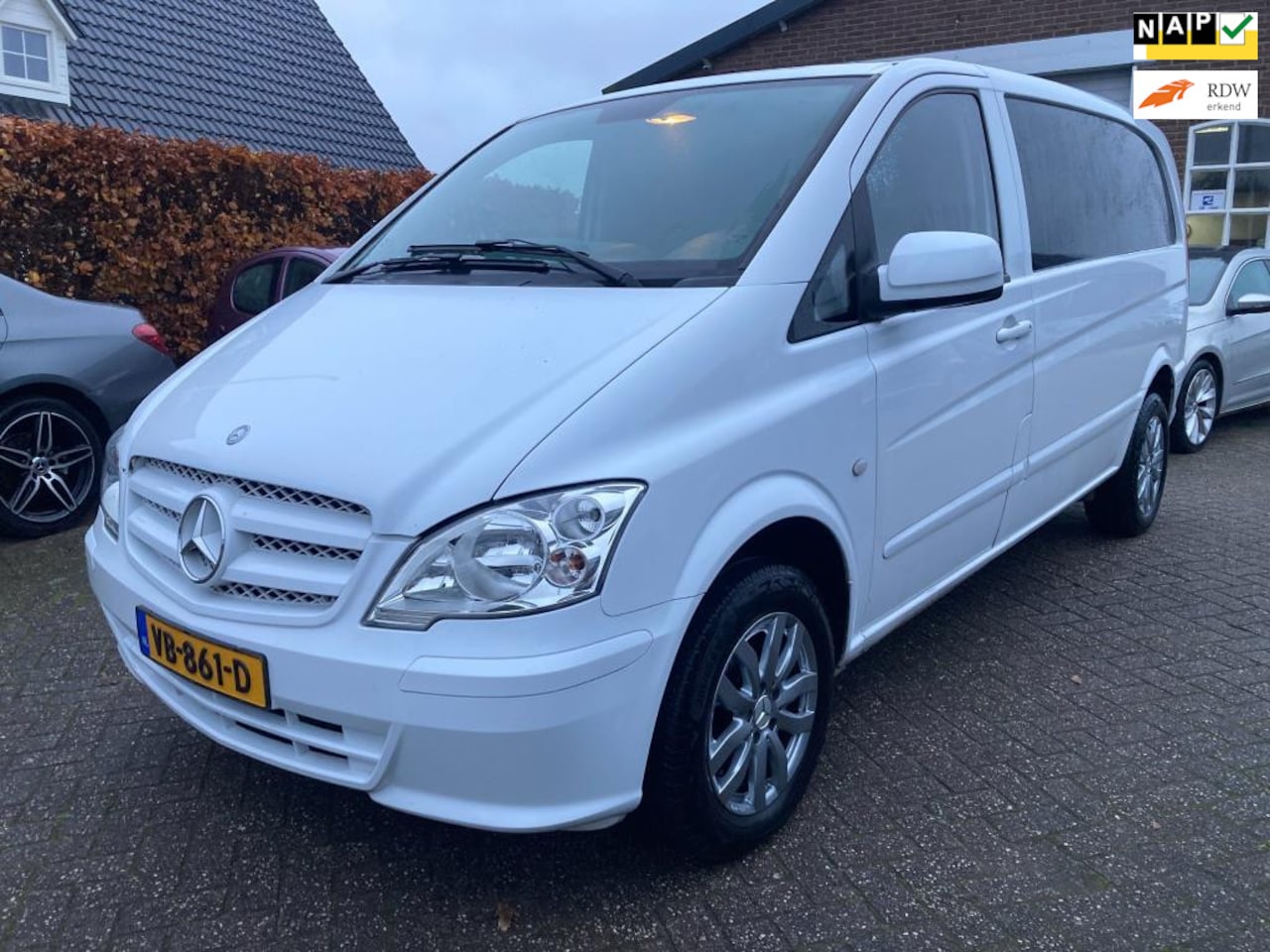 Mercedes-Benz Vito - 110 CDI 320 Economy MARGE Bj 2013 enkel cabine. LEER, Inruil is mogelijk - AutoWereld.nl