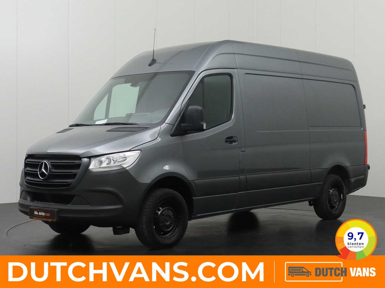 Mercedes-Benz Sprinter - 316CDI 7G-Tronic Automaat L2H2 | Leder | Navigatie | Camera | 3-Persoons | Betimmering - AutoWereld.nl