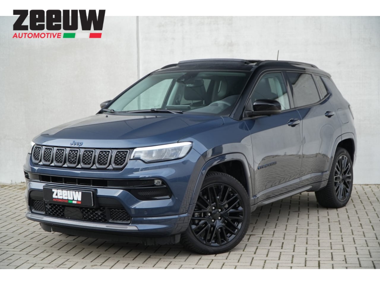 Jeep Compass - 4xe 240 PK Hybrid S | Leder | Pano | Safety | Winter | 19" - AutoWereld.nl