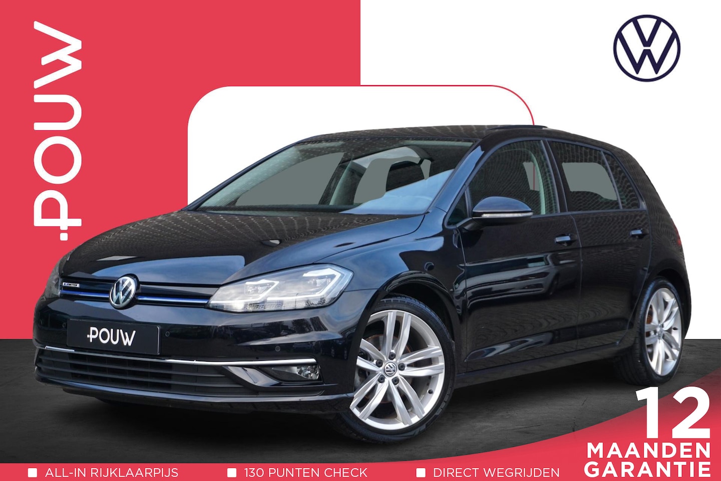 Volkswagen Golf - 1.5 TSI 130pk Highline | Panoramadak | Navigatie | LED Koplampen - AutoWereld.nl