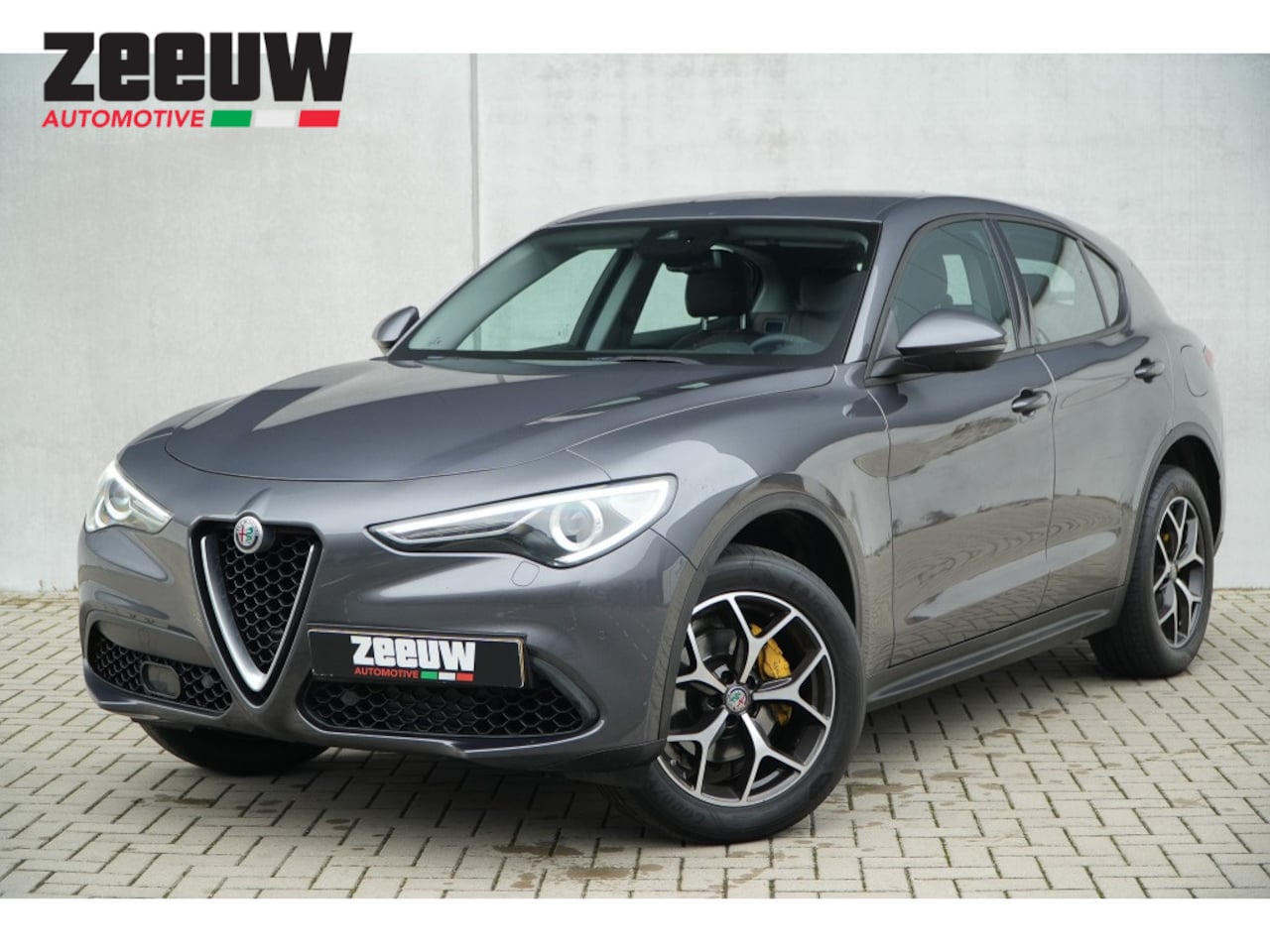 Alfa Romeo Stelvio - 2.0 Turbo AWD 200 PK Super | Leder | Navi | Driver | 19" - AutoWereld.nl