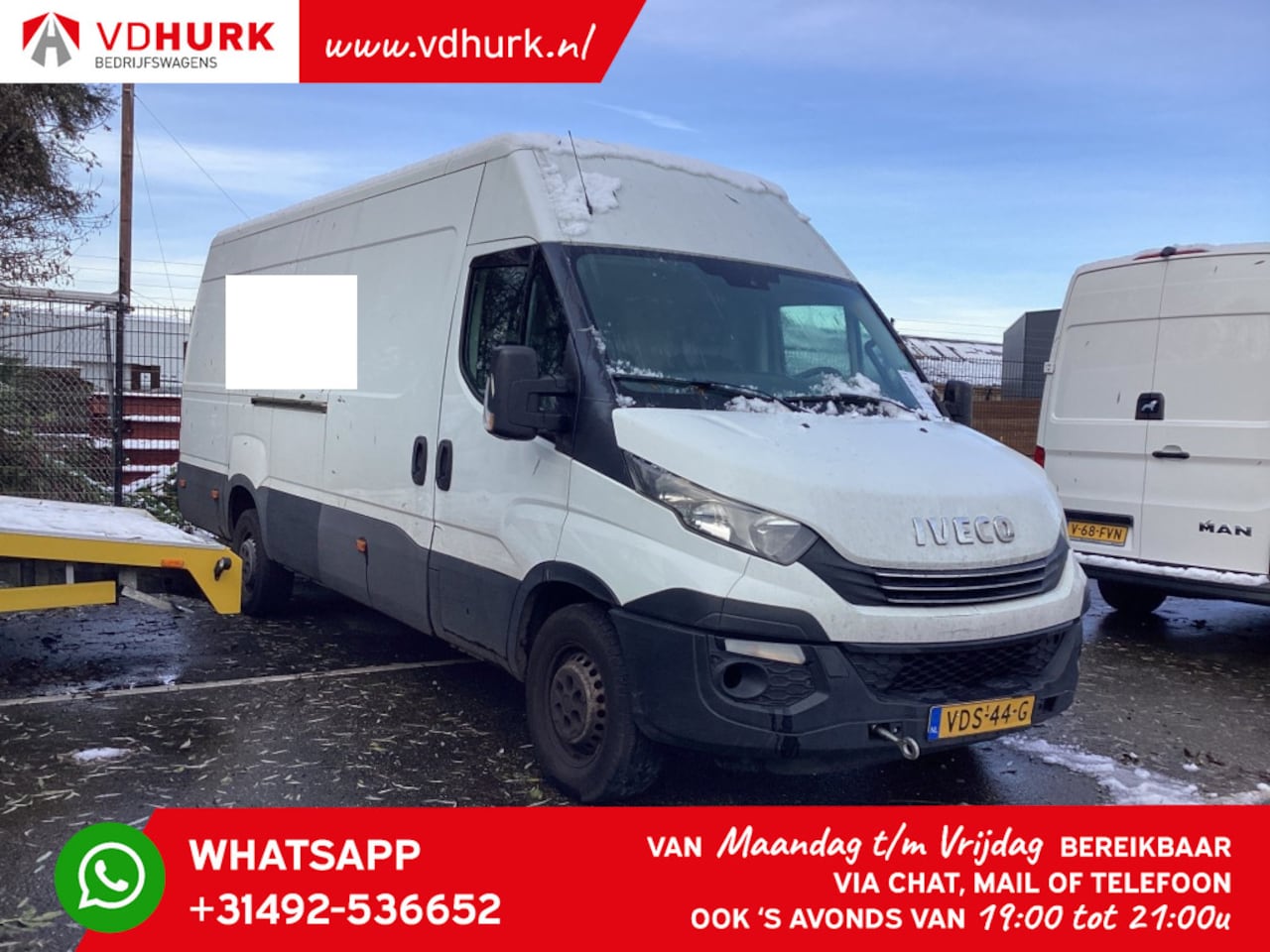 Iveco Daily - 35S14V 2.3 410 Aut. EU6 *MOTOR DEFECT* 270Gr. Deuren/ Gev.stoel/ Climate/ Cruise/ PDC/ Tre - AutoWereld.nl