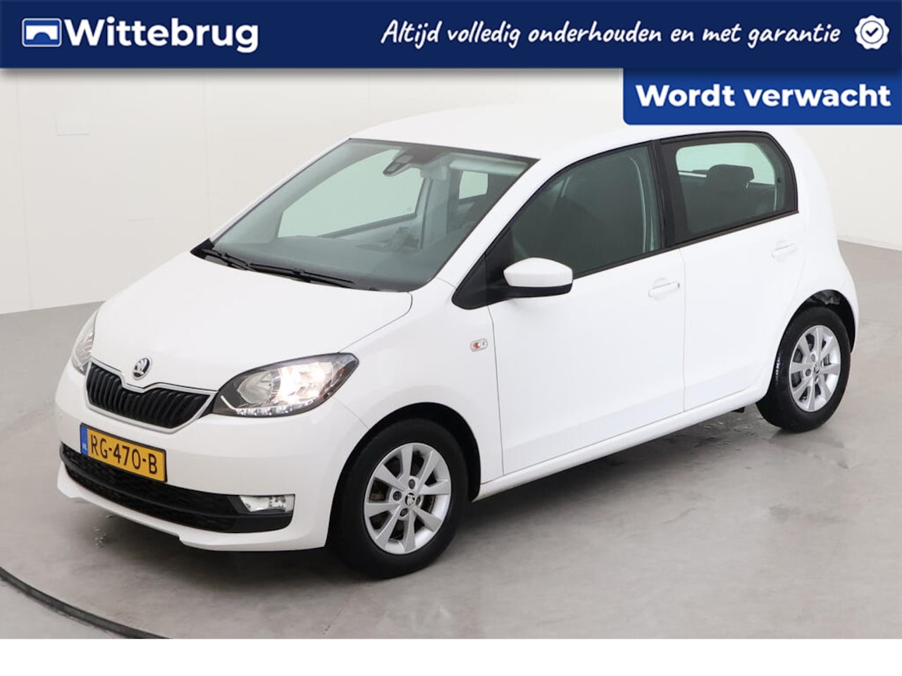 Skoda Citigo - 1.0 Greentech Ambition Airco / Bluetooth / LM Velgen / Cruise control / El. ramen voorport - AutoWereld.nl