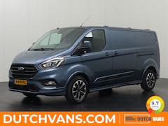 Ford Transit Custom - 2.0TDCI 170PK Automaat Lang Sport | 2xSchuifdeur | Navigatie | Camera | Trekhaak | Leder |