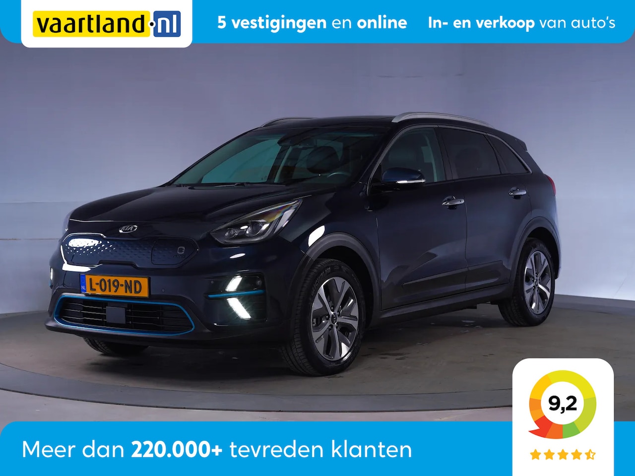 Kia e-Niro - DynamicPlusLine SUBSIDIE GESCHIKT [ Schuifdak Full led Stoelverwarming ] - AutoWereld.nl