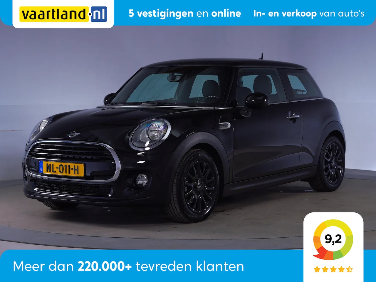 MINI Cooper - 1.5 Cooper 136pk Business [ Navi Airco Cruise ] - AutoWereld.nl