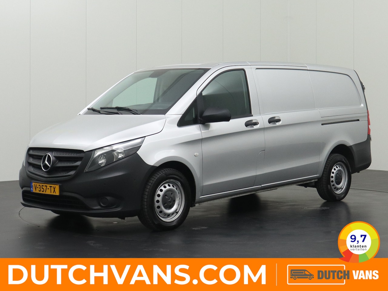 Mercedes-Benz Vito - 111CDI Lang Achterdeuren | 2xSchuifdeur | Camera | 3-Persoons | Betimmering | Airco | Crui - AutoWereld.nl