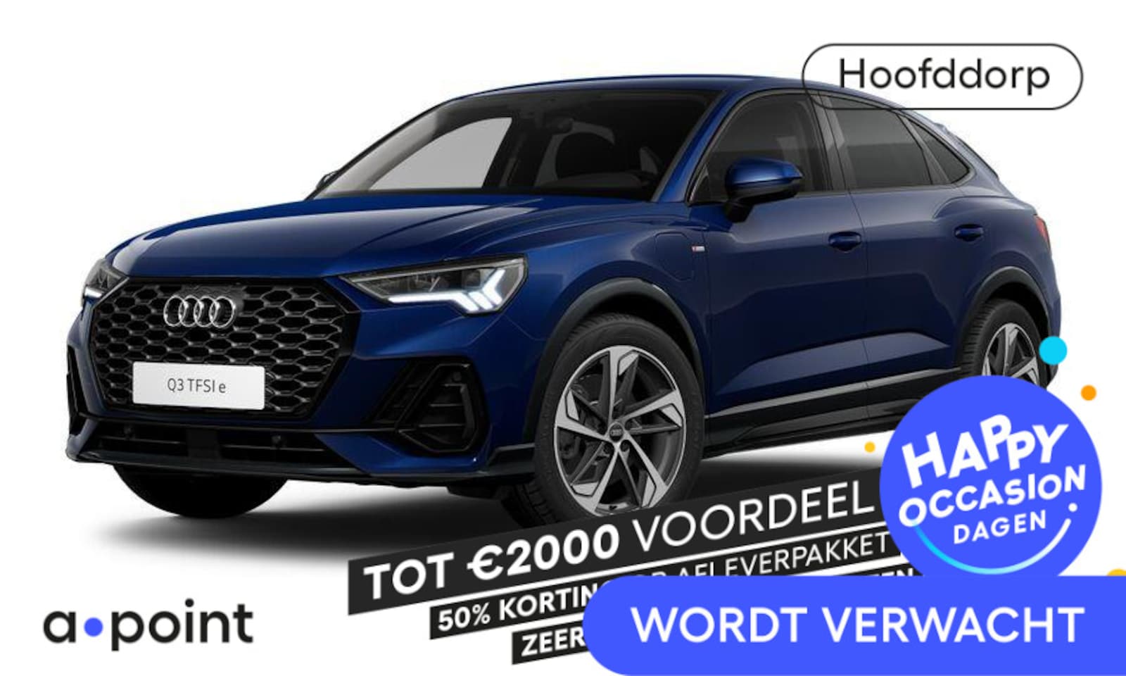 Audi Q3 Sportback - 45 TFSI e S Edition 245pk | Plug in Hybrid | Komt half december binnen | Navigatie | Trekh - AutoWereld.nl