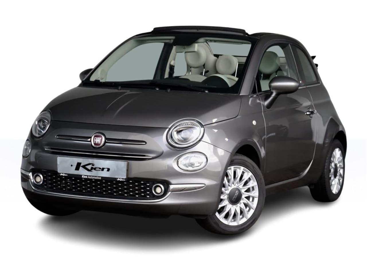 Fiat 500 C - 0.9 TwinAir Turbo Lounge | Navi | Cruise Control | PDC Achter | - AutoWereld.nl