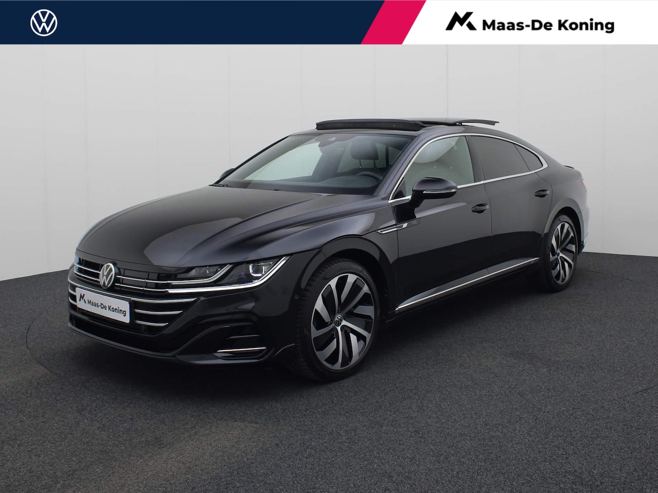 Volkswagen Arteon - 1.4 TSIeHybrid 160kW/218PK R-Line DSG ·Panoramadak · Leder/Alcantara · Navigatie · Garanti - AutoWereld.nl