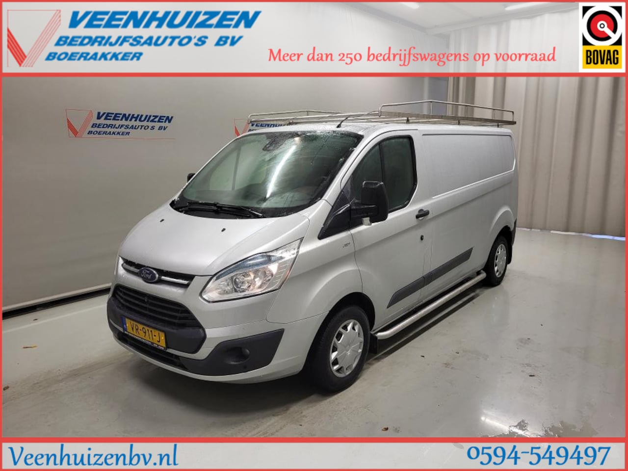 Ford Transit Custom - 2.2TDCI 126pk L2/H1 Imperiaal - AutoWereld.nl