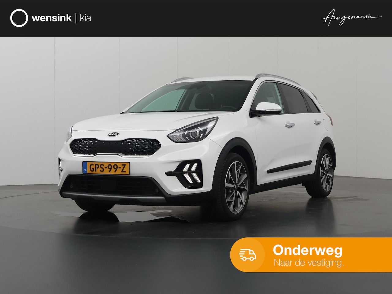 Kia Niro - 1.6 GDi Hybrid DynamicLine Edition | 18'' LM Velgen | Adaptieve Cruise Control | Apple Car - AutoWereld.nl