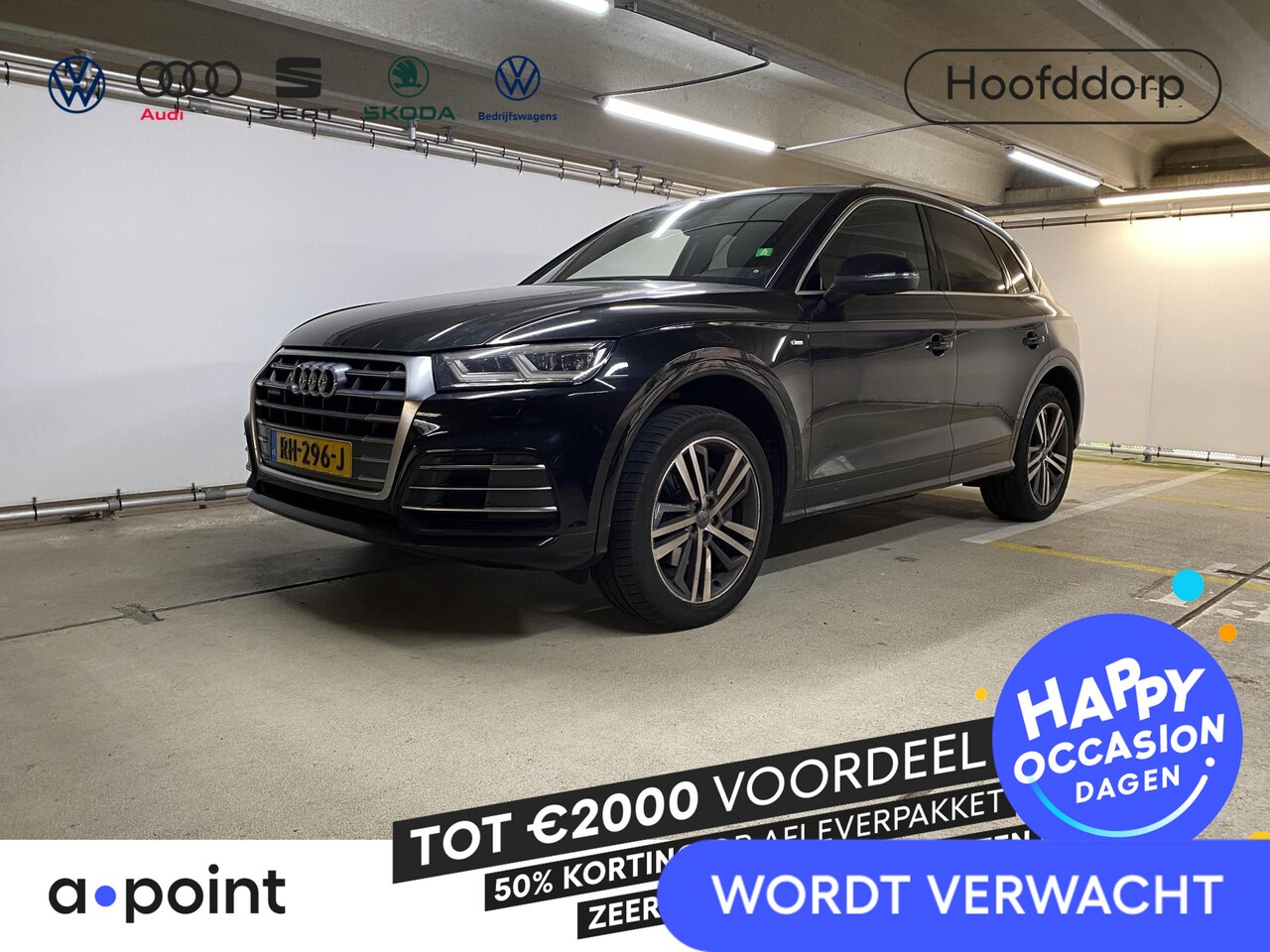 Audi Q5 - 2.0 TFSI quattro Launch Edition 250pk AUT| Pano-dak| Alarm| 20'LM-velgen| Camera | Trekhaa - AutoWereld.nl