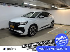 Audi Q4 Sportback e-tron - 40 Advanced edition 77 kWh 204PK | S-Line | Optiekpakket zwart | Dynamiek pakket | Comfort