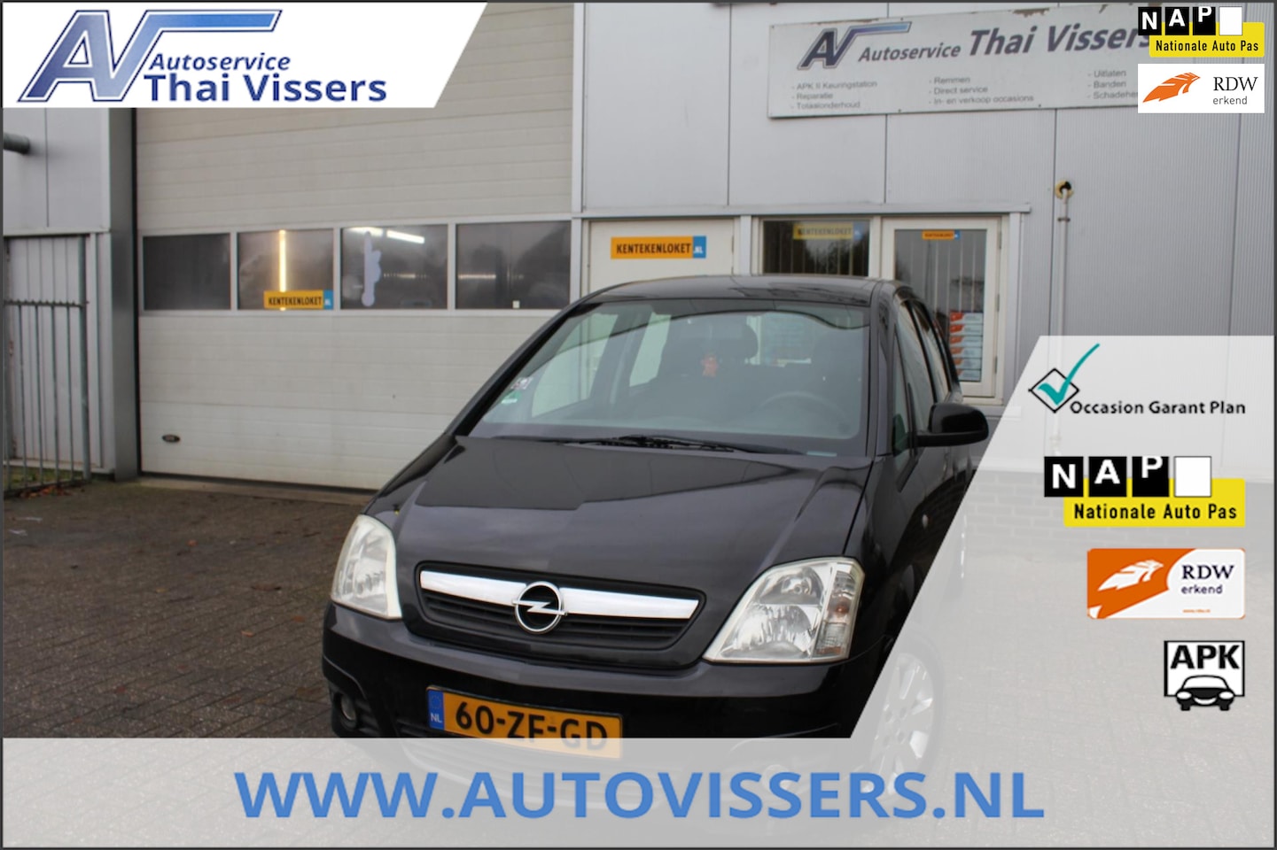 Opel Meriva - 1.6-16V Airco Elektr Pak Cruise LMV Apk 13-7-25 - AutoWereld.nl