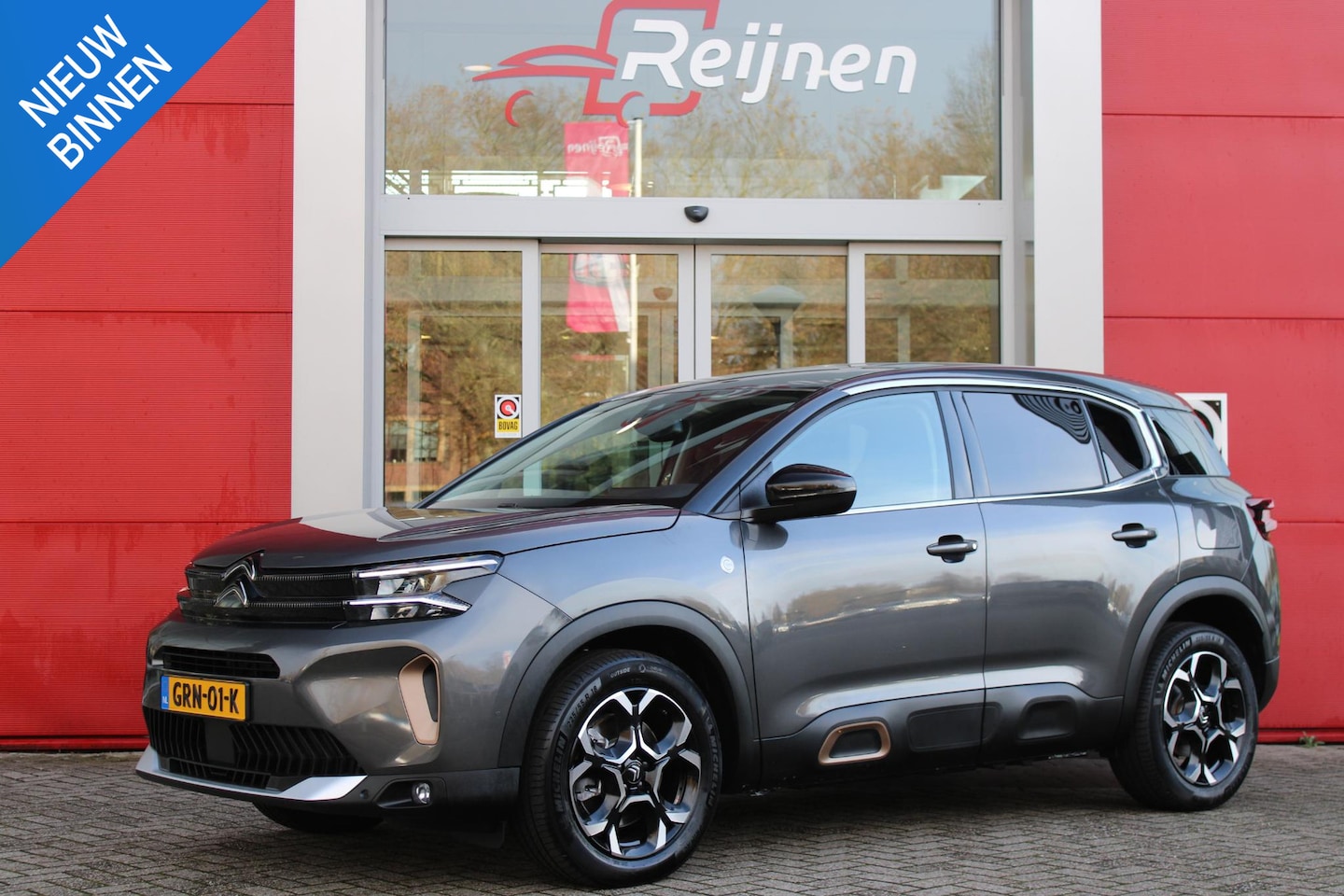 Citroën C5 Aircross - 1.6 225PK PLUG-IN HYBRID C-SERIES AUTOMAAT | NAVIGATIE | ACHTERUITRIJ CAMERA | DODEHOEKDET - AutoWereld.nl