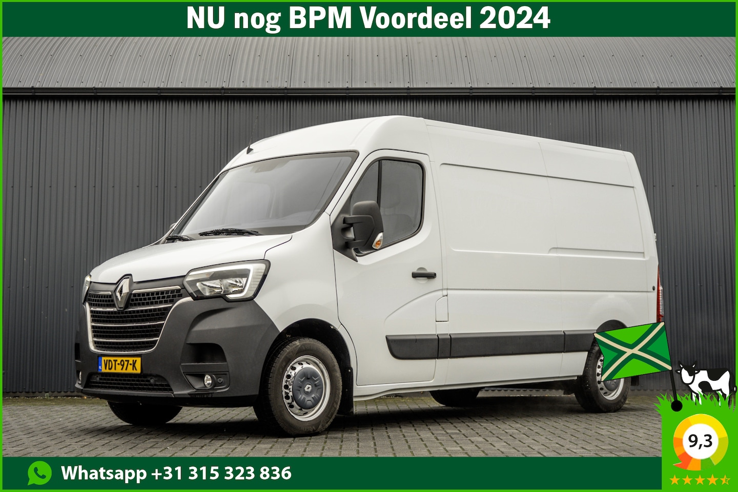 Renault Master - 2.3 dCi L2H2 | 180 PK | 3.5T Trekgewicht | Airco | Camera | PDC | LED - AutoWereld.nl