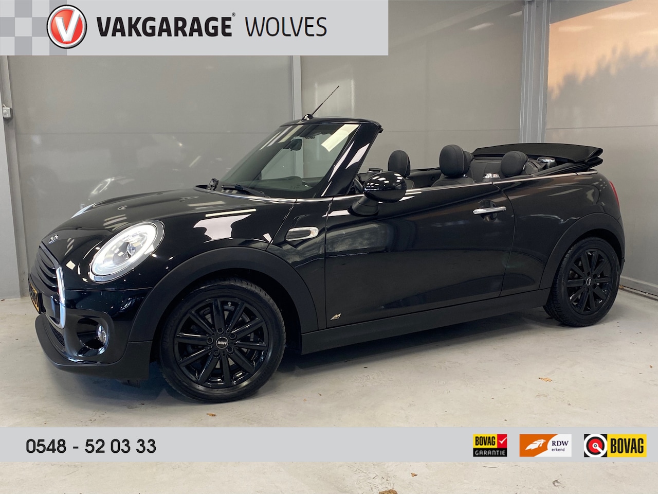 MINI Cabrio - Mini 1.5 Cooper | AUTOMAAT | LED | NAVI | CLIMA | - AutoWereld.nl