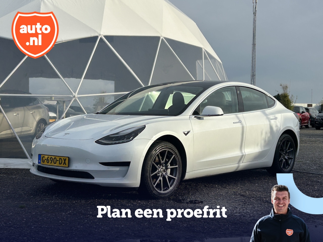 Tesla Model 3 - Standard RWD Plus 60 kWh | Autopilot | Camera | Panoramadak | - AutoWereld.nl